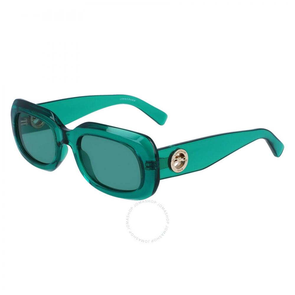 

Longchamp Green Rectangular Ladies Sunglasses LO716S 303 52