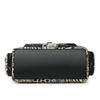 Leopard Print PU Leather Women Handbag Heart Ornament Multi Zipper Pockets Large Capacity Casual Shoulder Crossbody Bag