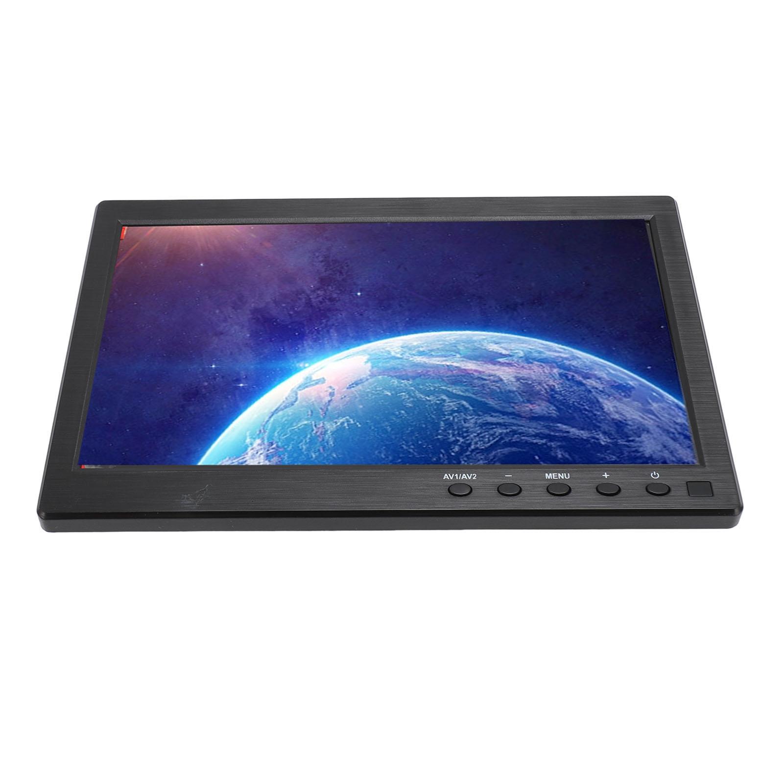 

10,1-дюймовый портативный монитор с разрешением 1024X600, HD IPS-дисплей, пульт дистанционного управления, встроенный динамик, USB EU Plug