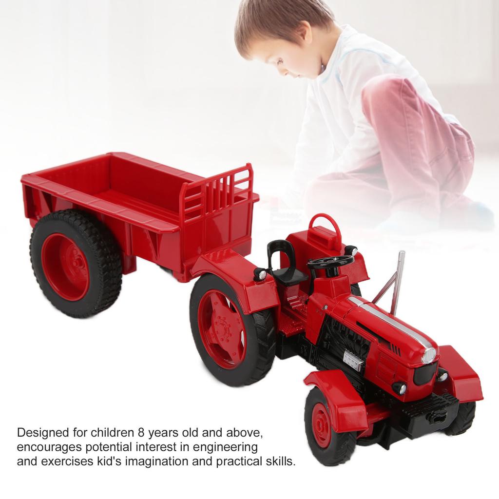 Nutzfahrzeugmodell 1/18 Legierung Retro Traktor Spielzeug für Kinder Spielzeugsammlung Dekoration