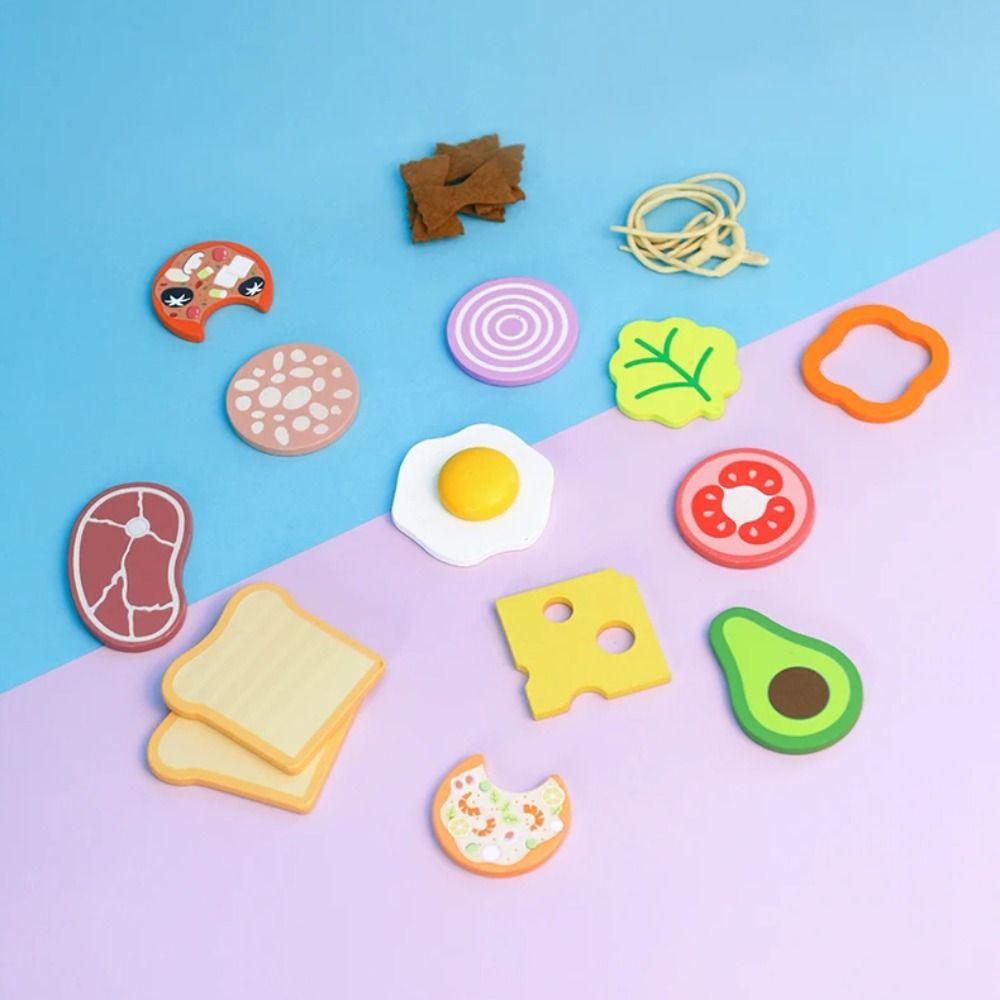 Wooden Kids Kitchen Toys Cookware Simulation Kitchen Toys New Cooking Toys