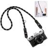 Yullmu Camera Neck Strap with Anchor Design, Triangular Ring, 3-Layer Construction, for SLR Cameras, Climbing Rope, Black