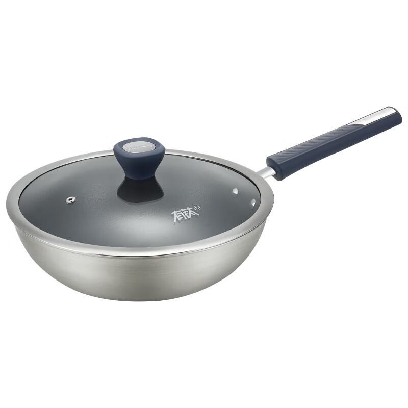 Supor 28cm Titanium Uncoated Non-Stick Wok