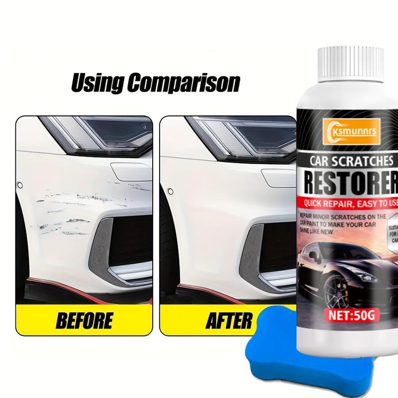 Car Scratch Repair Paste Scratch Removal Polishing And Waxing Kit for Car Maintenance And Renovation Easy Paint Scratch Polishin