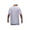 Jordan Alphabet Print Round Neck Casual Loose Short Sleeve T-Shirt Men Tops White HF3948-100