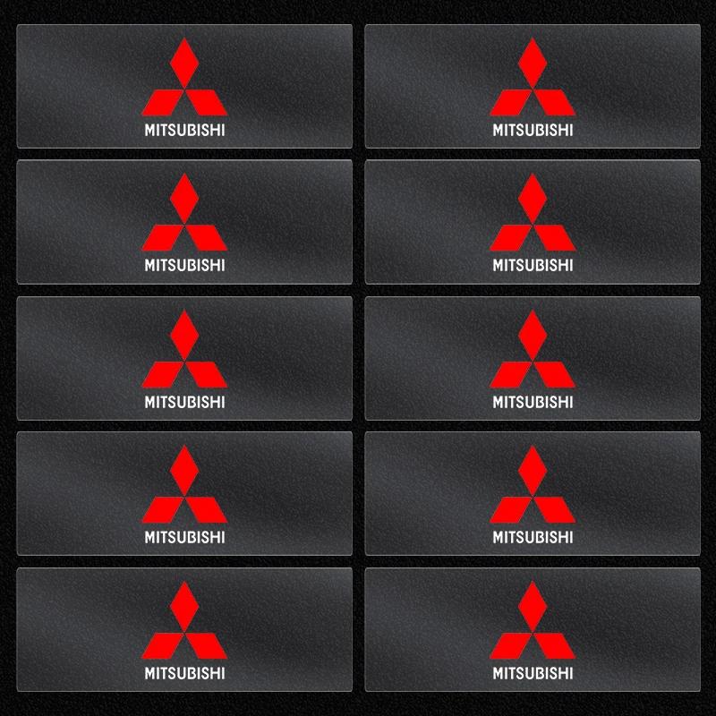 Car Door Anti Kick Pad DIY Stickers Door Side Edge Decal For Mitsubishi Asx Outlander Xl 3 Lancer Pajero L200 EVO Xpander