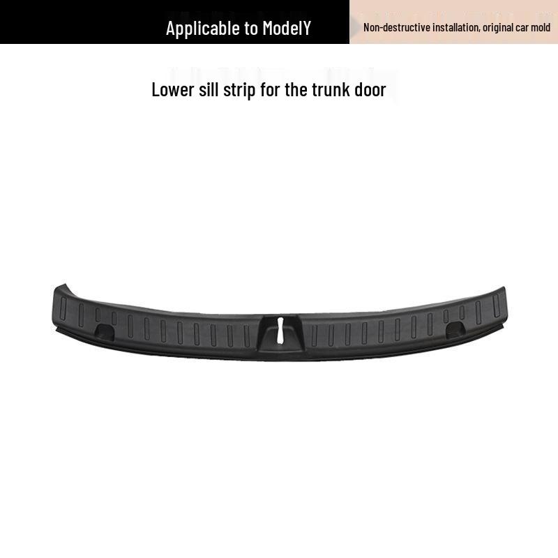 Tesla Model Y/3 Refresh Rear Bumper Trunk Sill Protector Strip