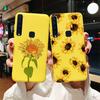 Flower Phone Case For Samsung A9 2018 A920 SM-A920F Back Cover Silicone Painted Soft Fundas for Samsung Galaxy A9 A 9 2018 Cases