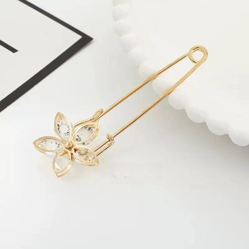 

Регулируемая пряжка-булавка для одежды - Брошь против оголения для женских брюк