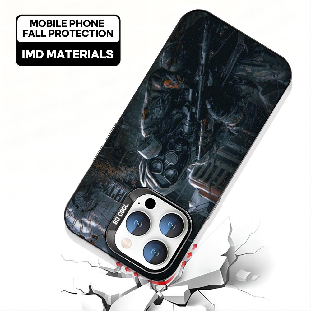 Spiel Stalker 2 heiß Handyhülle schwarz IMD Bunt Silber Geeignete weiche Hülle für iPhone 16 15 14 13 12 11 XS Pro Max
