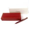 Great Cartier Ballpoint pen Diaboro de Cartier Twist type Bordeaux mens Used