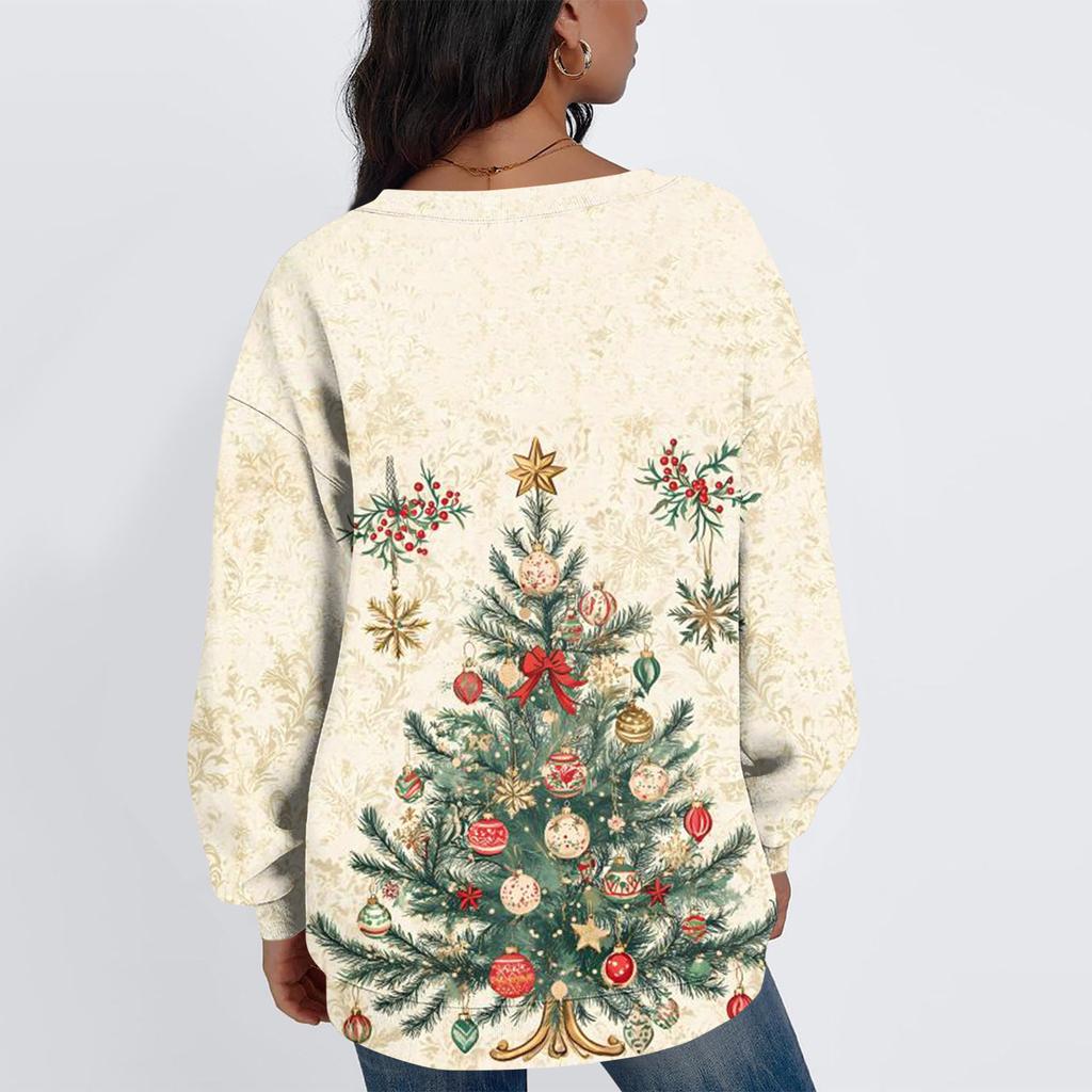 Dámská mikina sportovní flanelová mikina s dlouhým rukávem top ležérní mikina s výstřihem do V