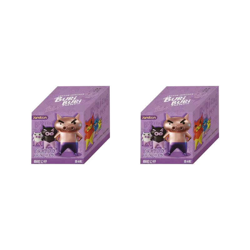 Jandon Anime Crayon Xiaoxin Buri Buri Zaemon Serie Kleine Figur Buri Buri Zaemon Kleines Spielzeugpuppe Schreibtischdekoration Geschenk