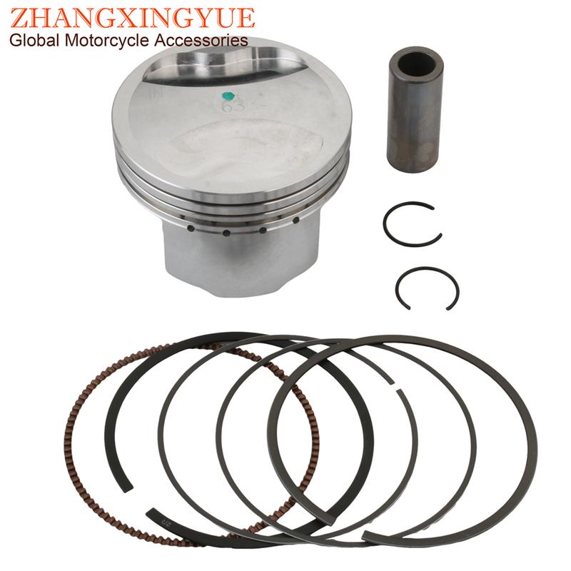 Scooter 4-Valve 58.5mm 61mm 63mm Racing Piston Kit For GY6 125cc 150cc Upgrade To 160cc 180cc 200cc 152QMI 157QMJ 4-Stroke
