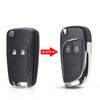 Modified Folding Remote Car Key Shell For Chevrolet Cruze Epica Lova Camaro For Opel Vauxhall Insignia Astra Mokka For Buick