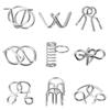 Materials Metal 3D Montessori Puzzle Wire IQ Brain Teaser Tete Rompicapo Toys And Hobbies Wit Games