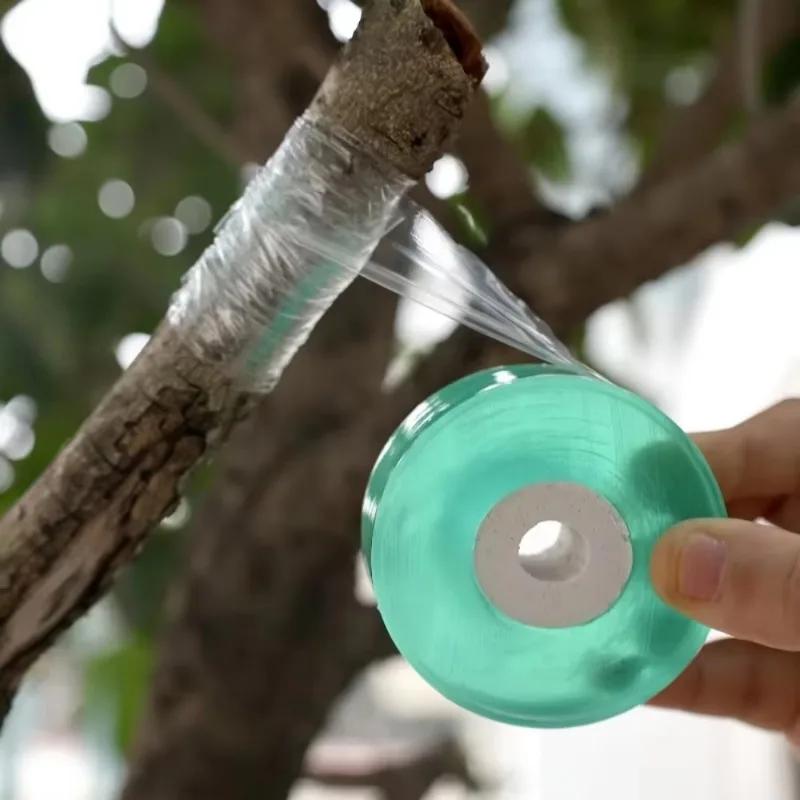 Self-adhesive Grafting Tape Roll Nursery Grafting Films Plants Seedlings Vine Degradable Film PE Stretchable Garden Tree Tapes