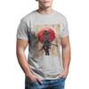 Japanese Art Samurai Vintage Fighter Retro Design T Shirt Men T Shirt Summer anime Cotton T-shirt Tees Streetwear Harajuku