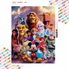 Disney Diamond Painting Full Drill 5D Mickey Mouse Characters Diamond Art Home Decoration Creative Handicrafts