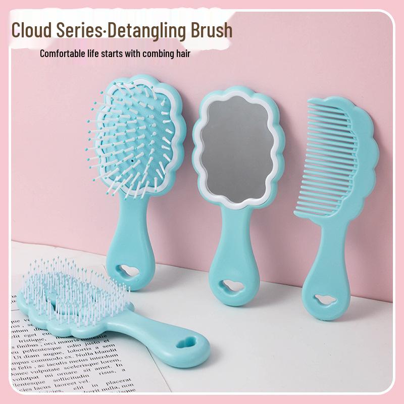 

Su Di Kids Cloud Mirror Comb with Air Cushion Rib Handle - Small.