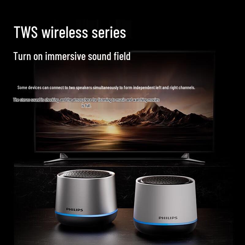 Philips TAS1009 Portable Bluetooth Speaker