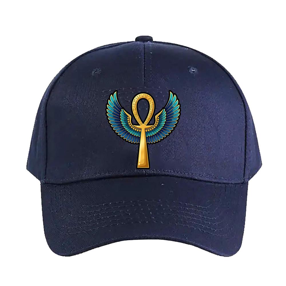 Ankh Woman Man Baseball Cap Adult Adjustable with Curved Brim Hiking Fishing Hat trucker cap Summer Fashion