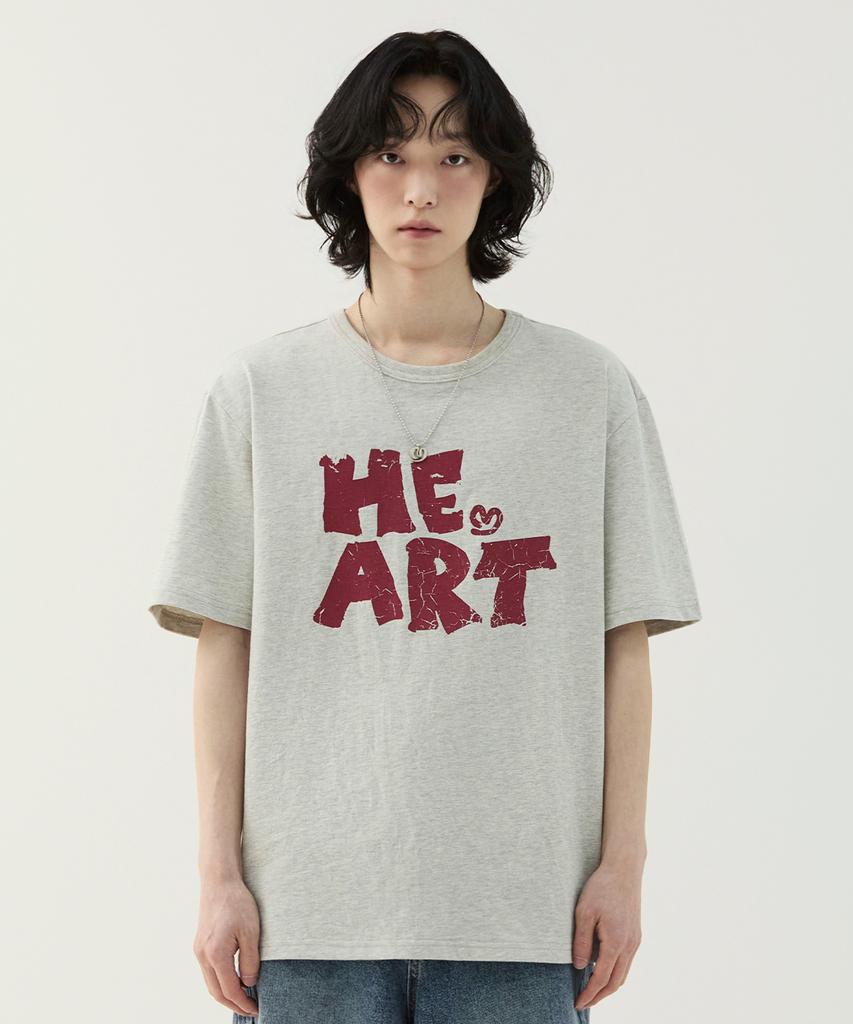 Mimdeowodeulobeu One Heart T-Shirt_Black