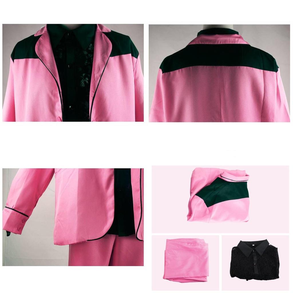The King Elvis Presley Men's Wonderfully Detailed Costume Coat Cosplay Set