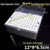 96-Well Pipette Tip Rack 5mm Hole 200ul - Laboratory Supplies for Liquid Handling