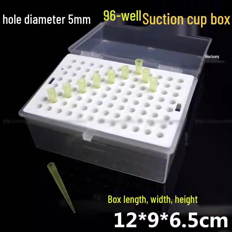 

96-Well Pipette Tip Rack 5mm Hole 200ul - Laboratory Supplies for Liquid Handling