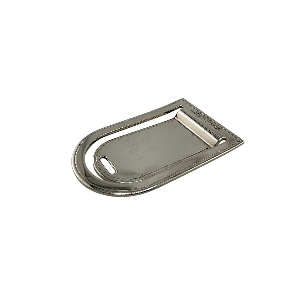 LOUIS VUITTON M65067 metal Pansavie Porto Address Money clip Silver metal unisex Used