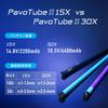 NANLITE PavoTube II 15X 2Kit Tube Stick RGB LED App for Product PV and MV Shooting Light, Light, Light, 36,000 Colors, Compatible, Photography,