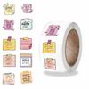 500PCS Bible Notes Roll Stickers Motivational Funny Notebook PVC Laptop Stationery for Laptop Luggage Phone Stickers