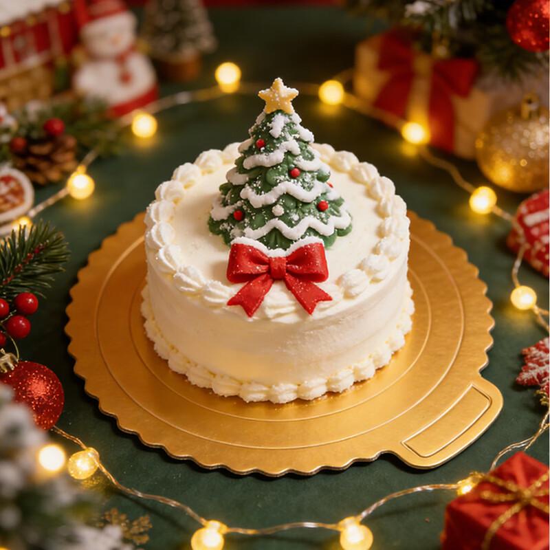 Jiekainuo Reusable Hardened Round Gold Cake Boards