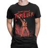 The King of Pop Michael Jackson Men T Shirts  Funny Tees Short Sleeve Crewneck TShirts 100 Cotton Plus Size Tops