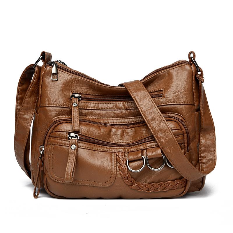 New Fashion Women's Bag Large Capacity Shoulder Bag Mother Bag Simple Versatile Handbag