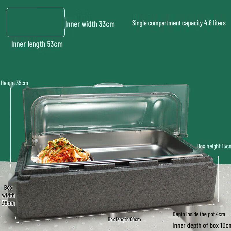 Xuan Kun Pai Commercial Insulated Food Display Box