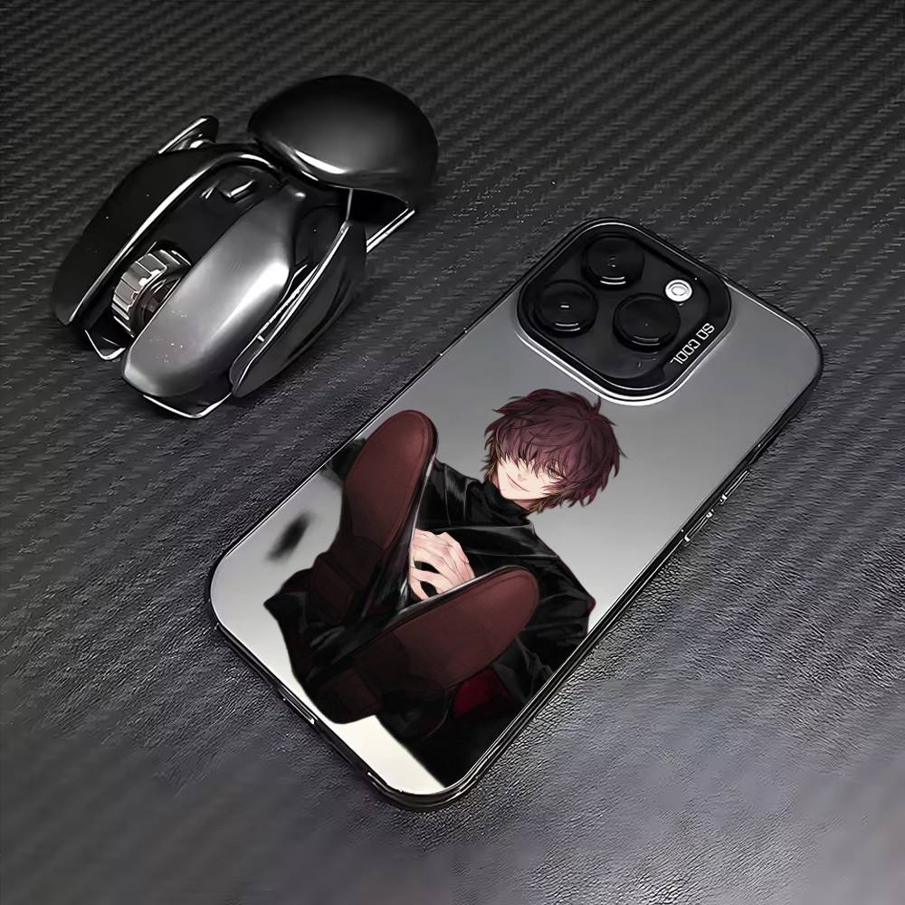 BL T-Towa S-Slow Damage   Phone Case For iPhone17,16,15,14,13,12,11 Plus,Pro Max Colored Silver Plated Inside Cover