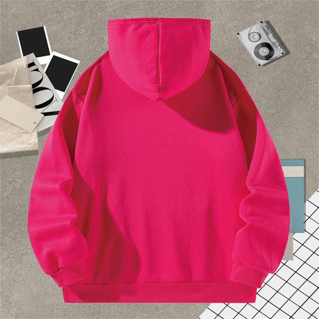 Women Casual Fashion Hoodie Pullover Drawstring Graphic Sweatshirt