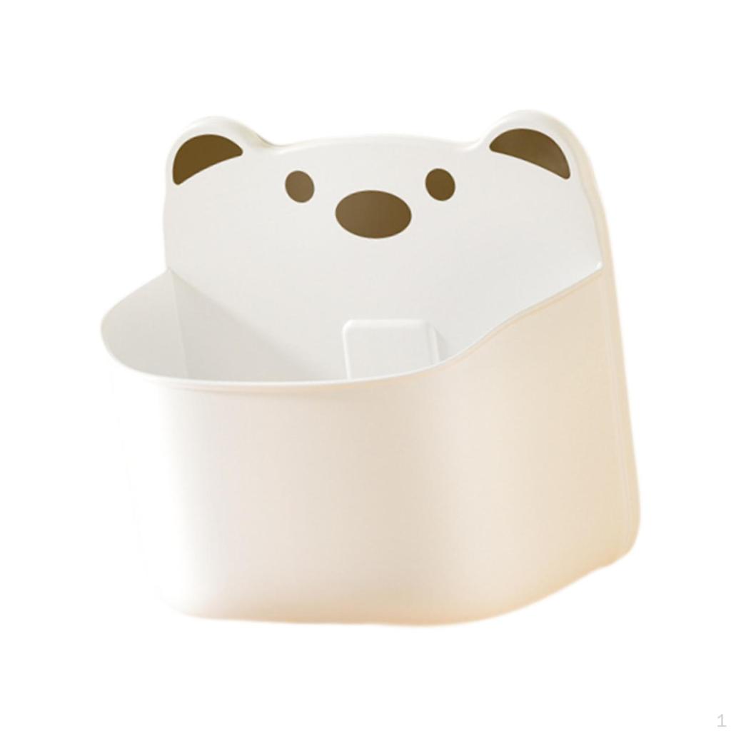 Kitchen Wall Organizer Drain Cabinet Box Holder Space Saving Storage Bin Hanging Basket for Dorm