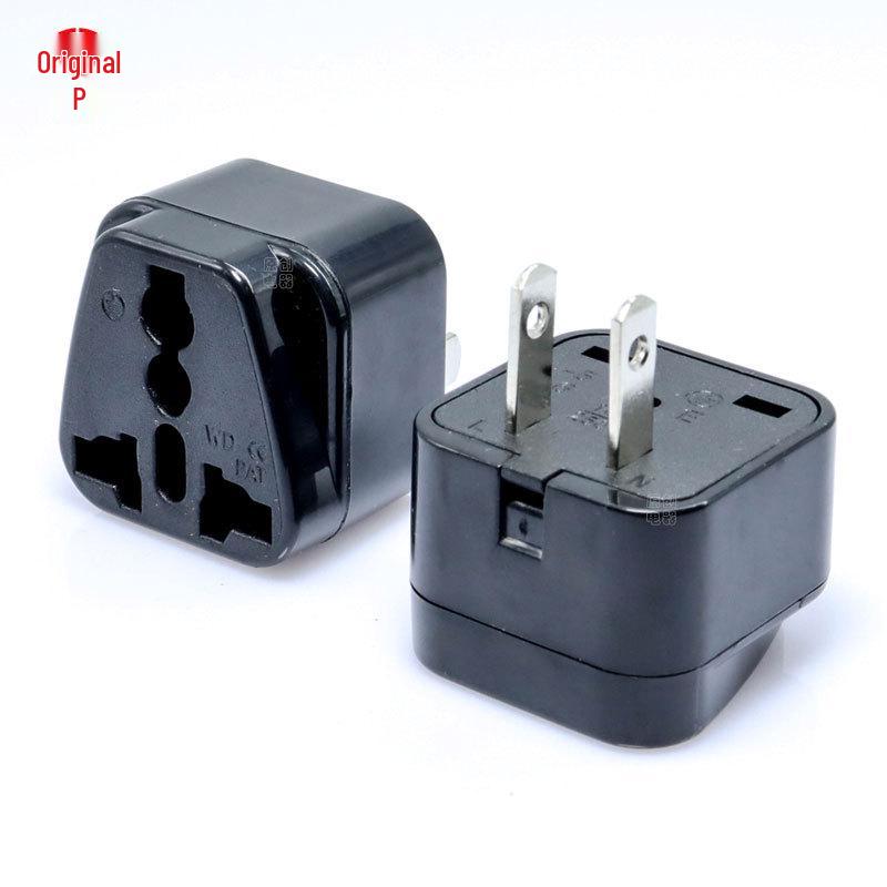 Multi-Functional Power Conversion Plug for America, Japan, and Thailand чёрный