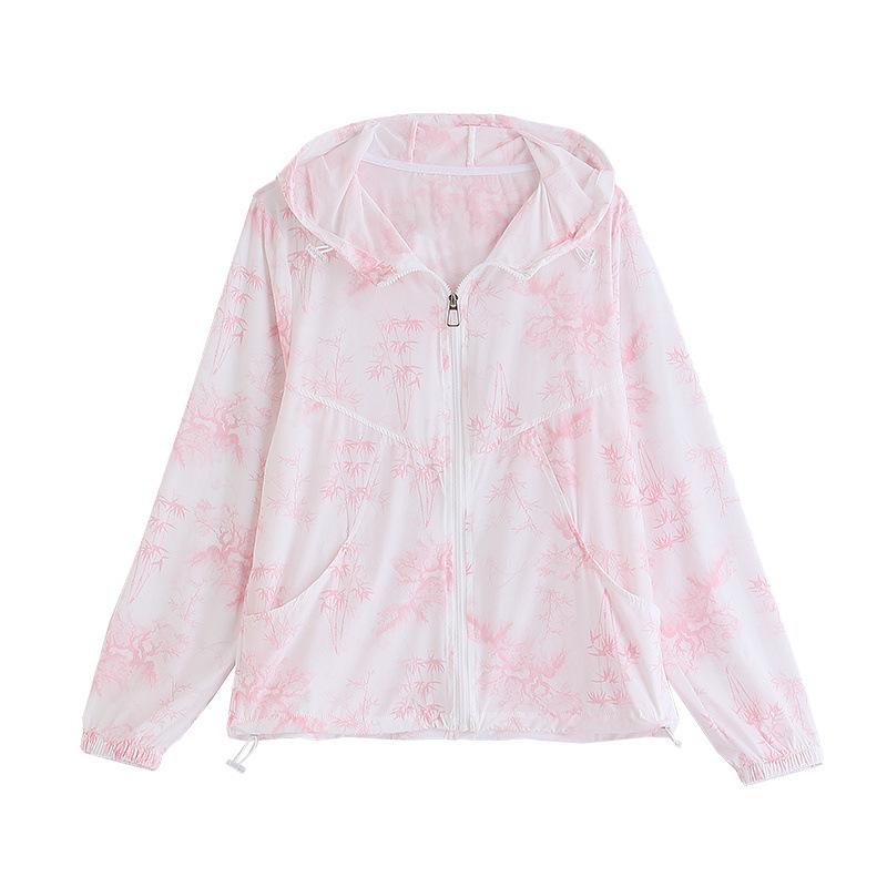 Fashion Sunscreen Clothes Women's Summer New Color Sunscreen Shirts Breathable Outdoor Sunscreen Clothes Cool Light Jacket