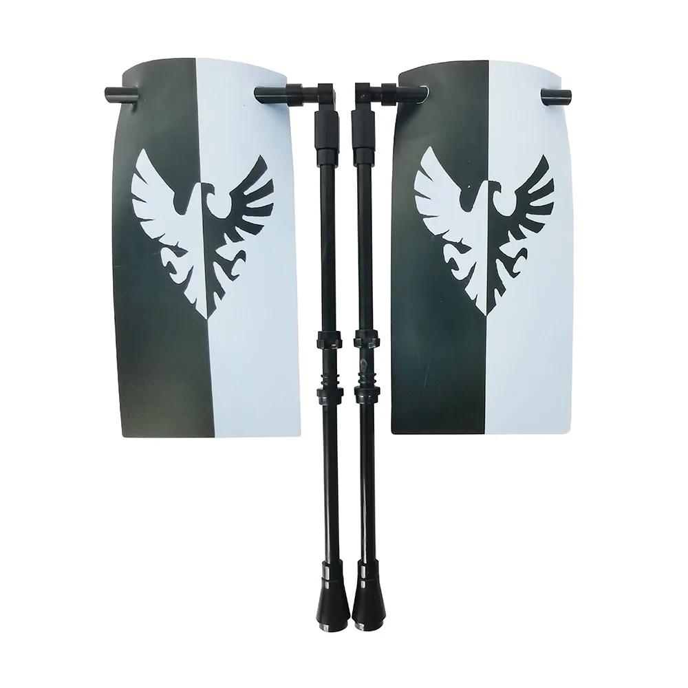 Średniowieczny Zamek Rycerz Legion Flaga Klocki Wojskowa Postać Krzyżowcy Flagi Gondor Starożytny Święte Cesarstwo Rzymskie Zabawka