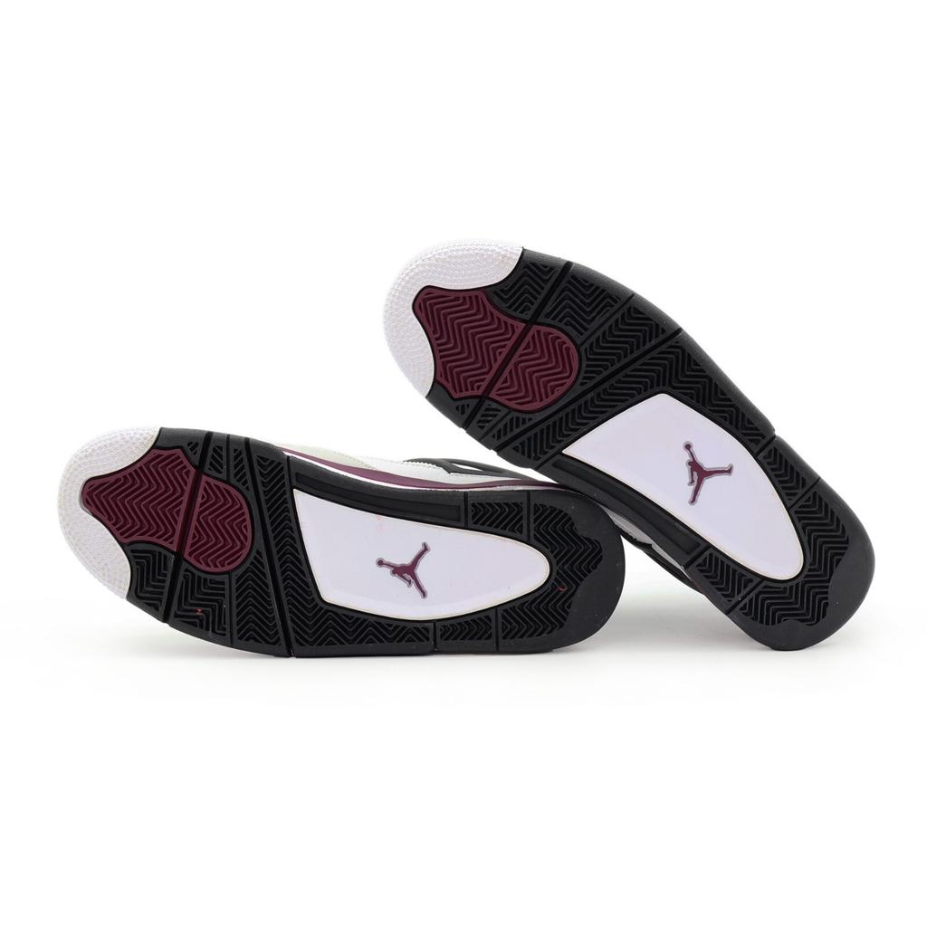 CZ5624-100 Paris Saint Germain PSG Nike Air Jordan 4 Retro Beyaz Bordo Erkek