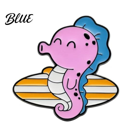 Funny Sea Life Brooch Animal Brooch Cute Marine Creature Creative