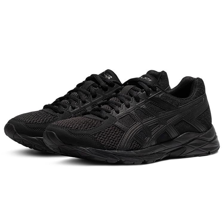 Asics Gel-Contend 4 Cushioning Breathable Fabric Synthetic Leather Low-Top Casual Long Distance Short Distance Urban Commuting Running Shoes T8D9Q-010