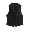 Fashion Style 2024 Fall and Winter New Women's Clothing All-Matching Shirt Style Straight Cut Vest Jacket Outwear 4749803