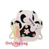 Cat Paw Shaped Plush Backpack With Bone Plush Toy And Decoration Startassel