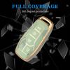 MILD EAST Key Fob Cover for Ford with Key Chain Soft TPU Car Key