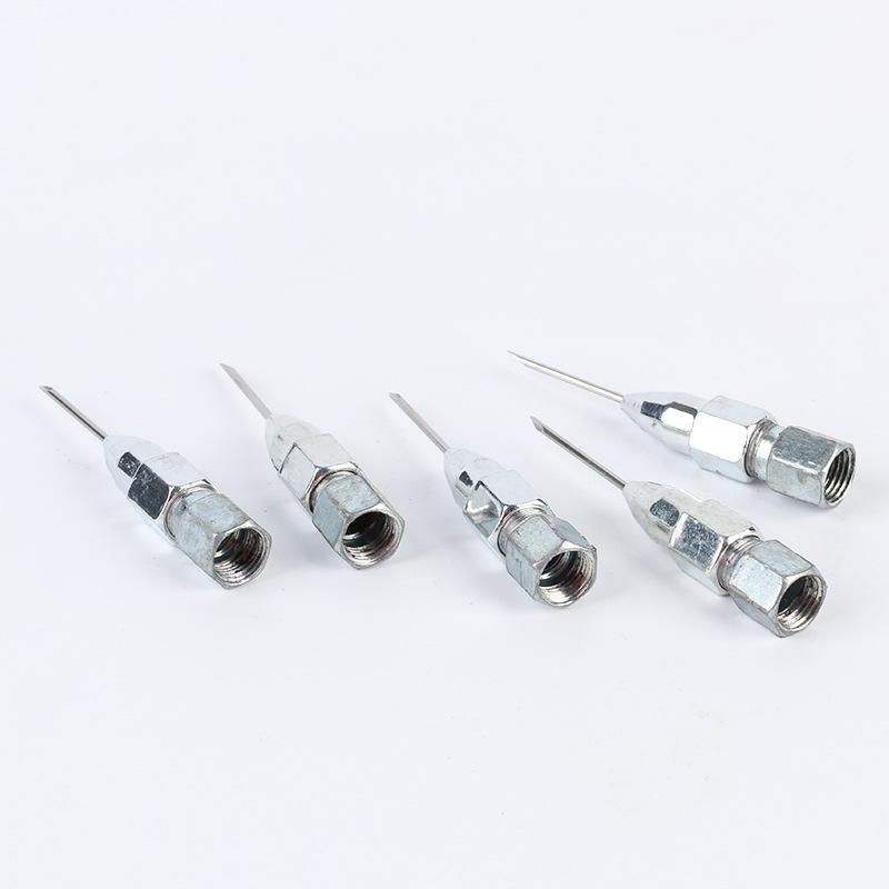 Removable Needle Nose Grease Head Grease Nozzle Grease Accessories Sealed Bearing Refueling Removable Detachable Grease Needle